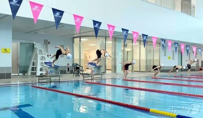 본문 이미지 -  정읍시체육트레이닝센터 내 수영장(정읍시 제공)2024.6.20/뉴스1