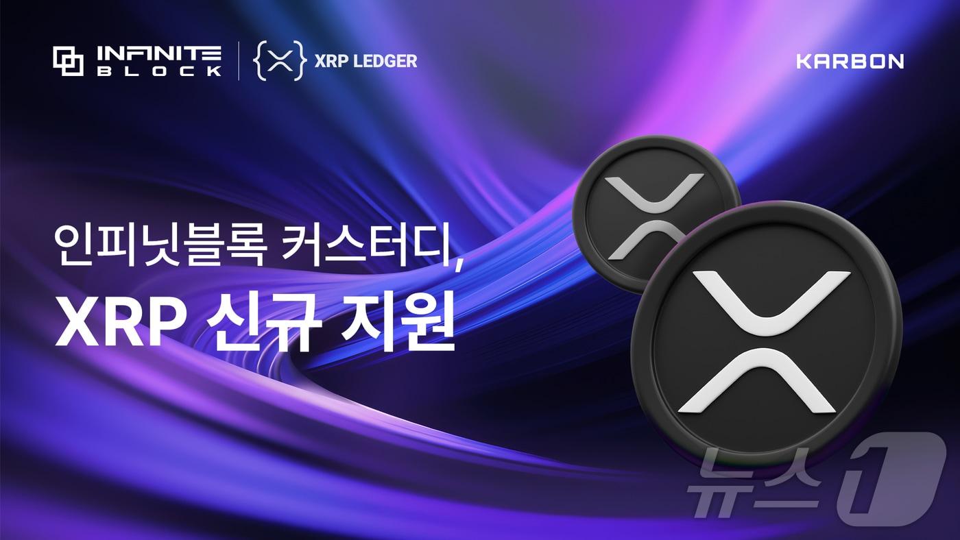 인피닛블록이 리플사의 XRP 레저(이하 XRPL) 기반 커스터디 서비스를 추가한다. (인피닛블록 자료 제공)