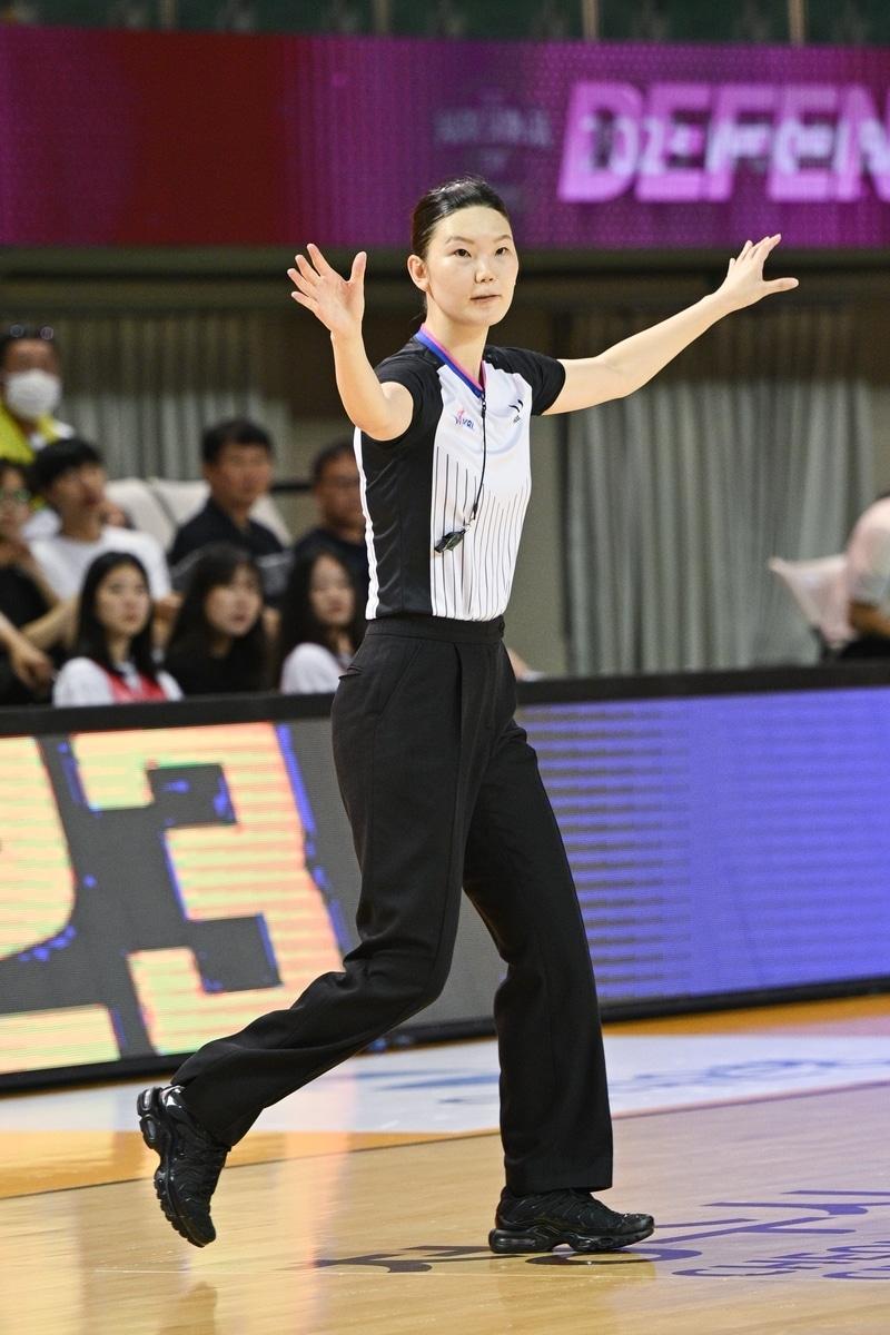 본문 이미지 -  황지선 WKBL 심판, FIBA U-18 여자 아시아컵 파견. (WKBL 제공)