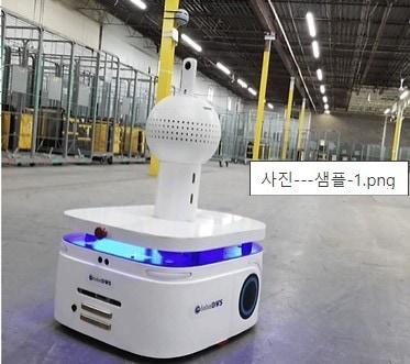 본문 이미지 - GlobalDWS사에서 만든 VirBrix는 작업장의 건강, 안전, 보안, 점유율을 검사하고 분석하는 로봇으로 캐나다 가티노 연방 사무실에서 데이터를 수집하고 있다. 2024.06.20/ &lt;출처: GlobalDWS홈페이지&gt;