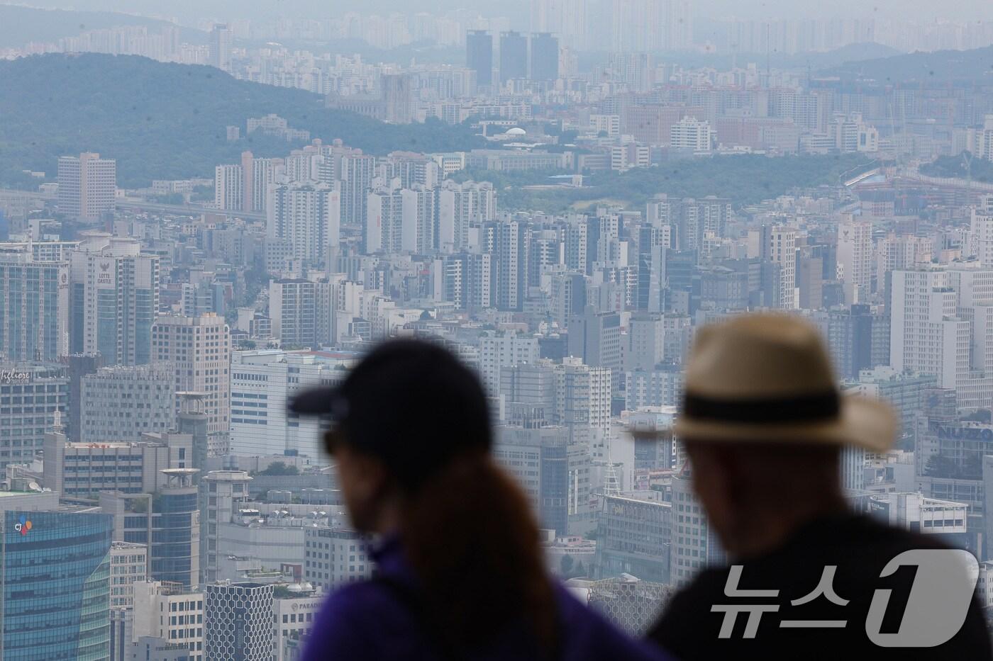 본문 이미지 - 서울 아파트 단지의 모습. 2024.6.23/뉴스1 ⓒ News1 신웅수 기자