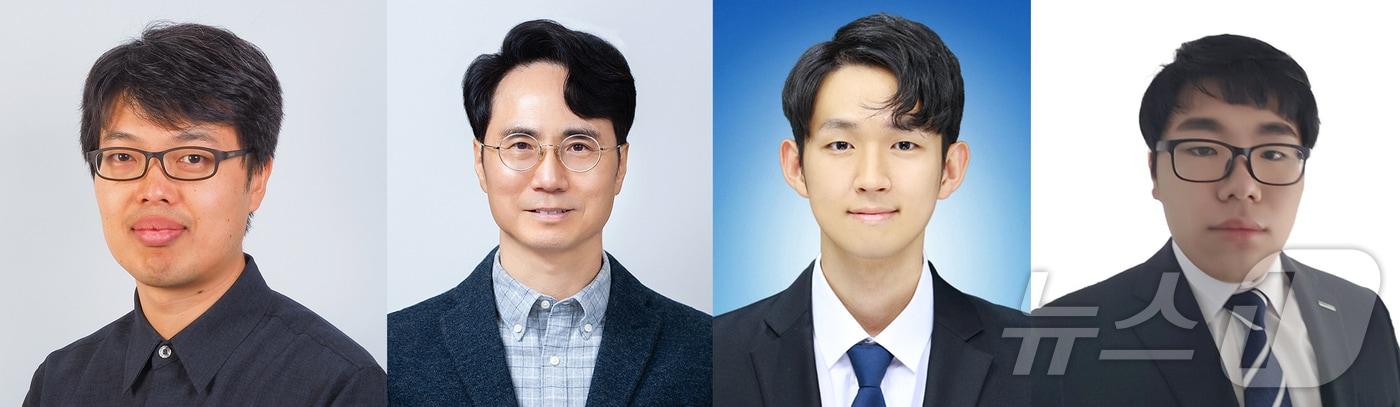정원진·최준호 교수, 문현·정준기 박사과정생(왼쪽부터)(지스트 제공)/뉴스1 