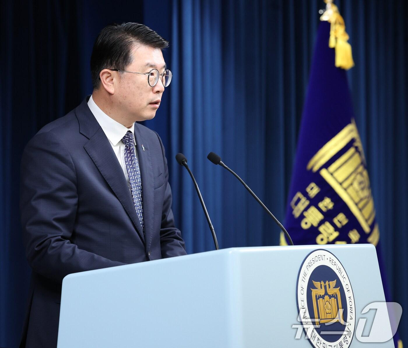 본문 이미지 - 장상윤 대통령실 사회수석 2024.6.26/뉴스1 ⓒ News1 송원영 기자