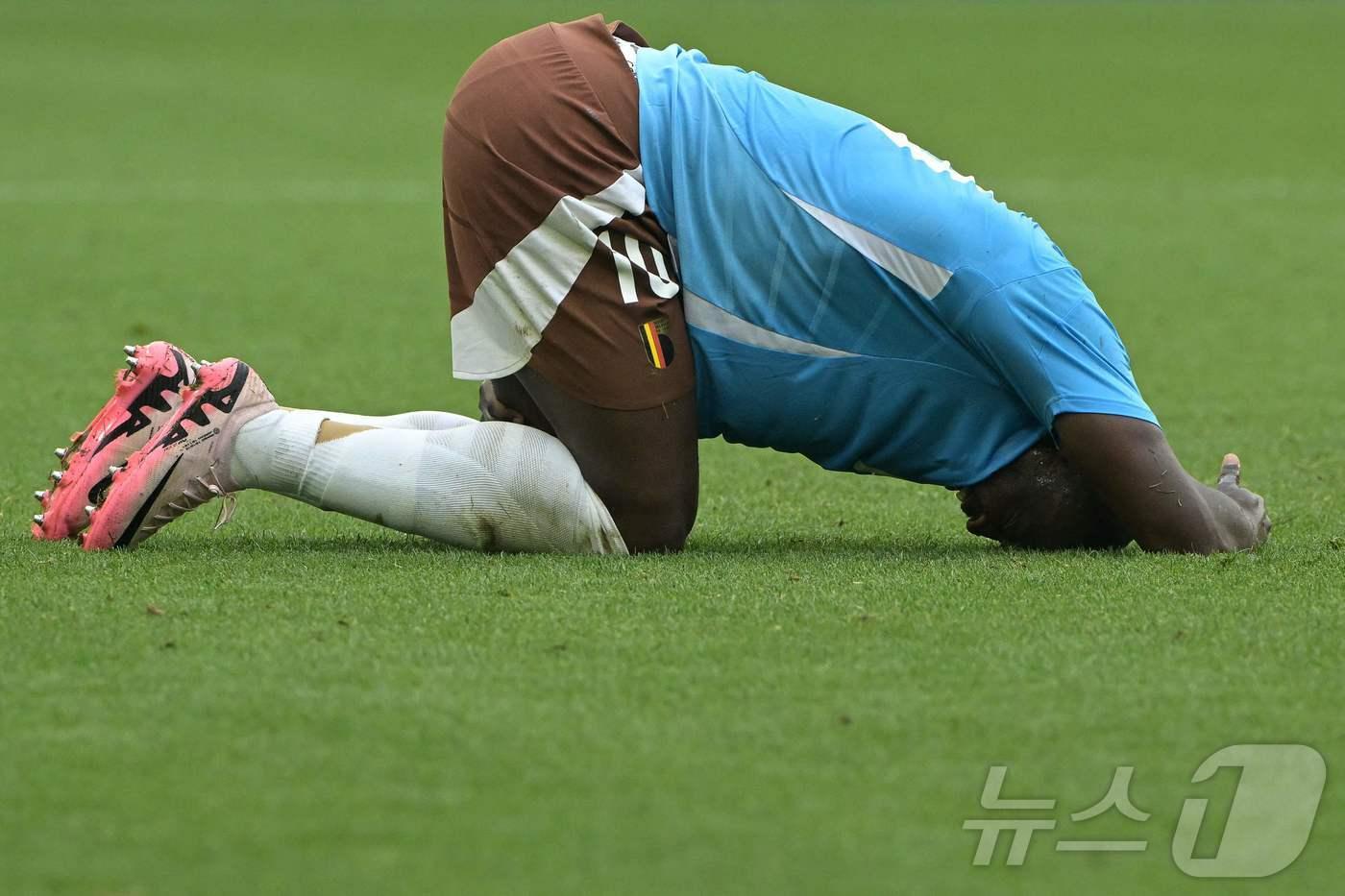 본문 이미지 - 벨기에의 로멜루 루카쿠.  ⓒ AFP=뉴스1