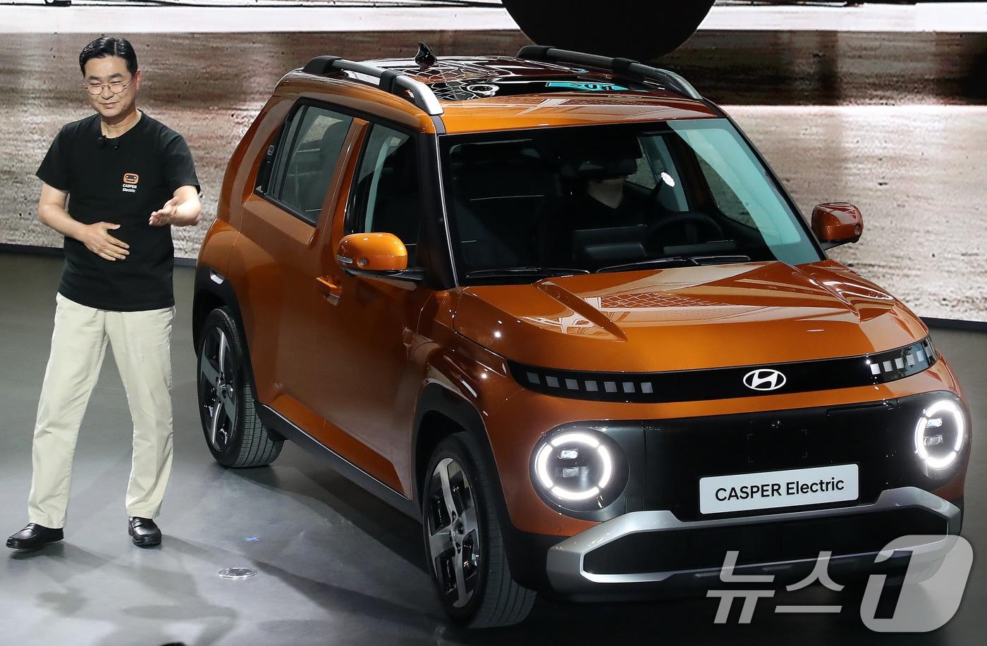 현대차의 소형 전기 SUV '캐스퍼 일렉트릭'.2024.6.27/뉴스1 ⓒ News1 윤일지 기자