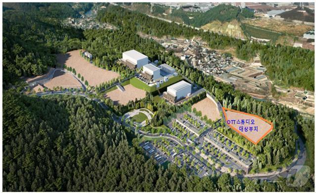 본문 이미지 - OTT 플랫폼 거점 부산촬영스튜디오 건립 부지(부산시청 제공)