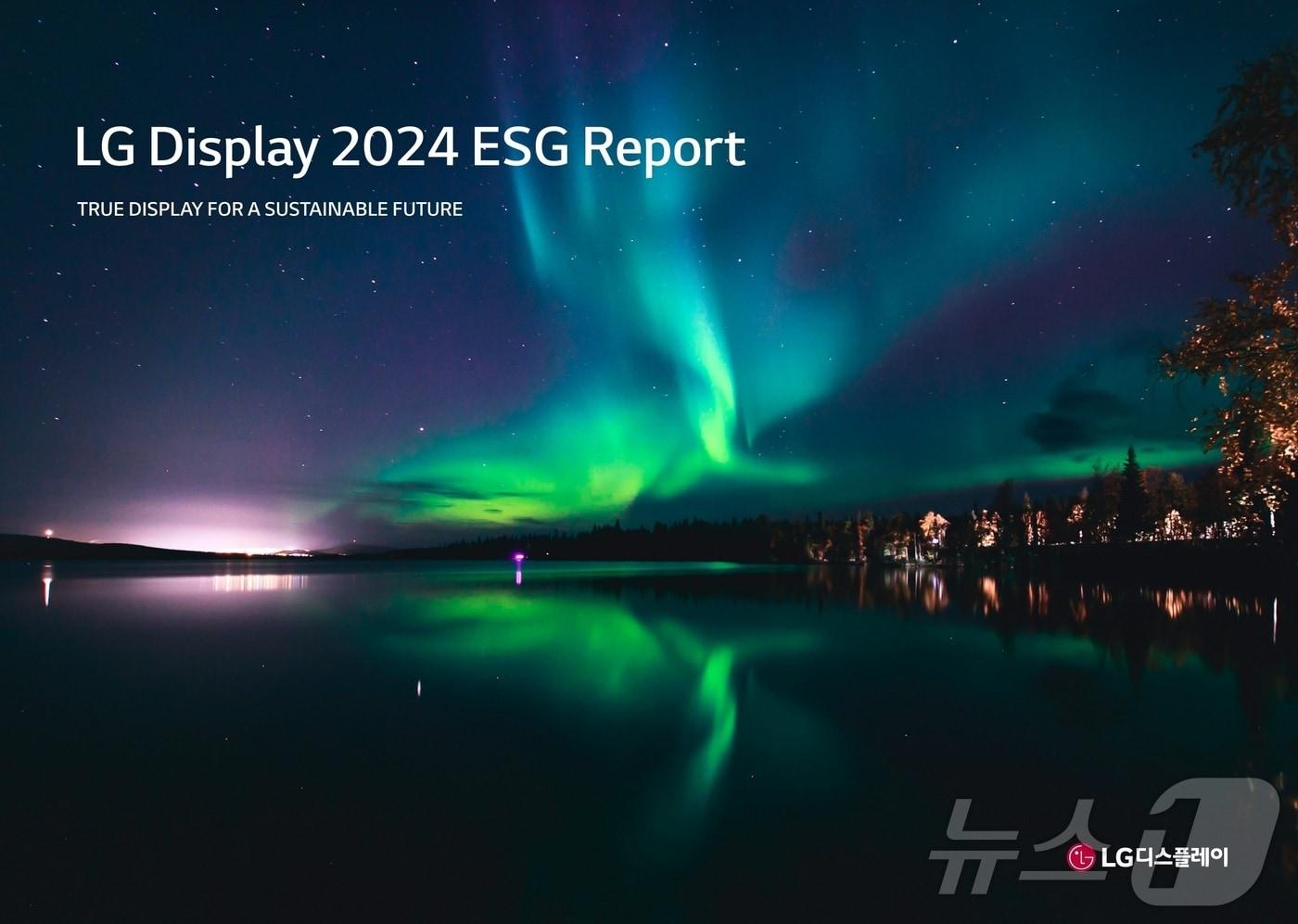 LG디스플레이 '2024 ESG 리포트'.(LG디스플레이 제공)