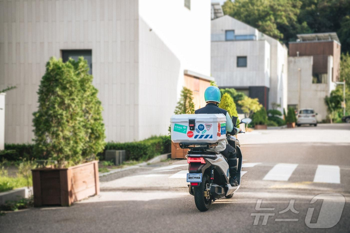 배민커넥트 라이더 이미지(우아한청년들 제공)