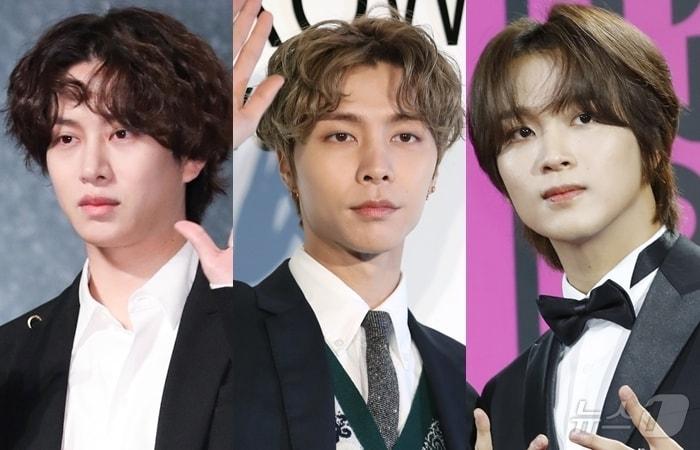 본문 이미지 - 김희철, NCT 쟈니, 해찬(왼쪽부터) ⓒ 뉴스1 DB