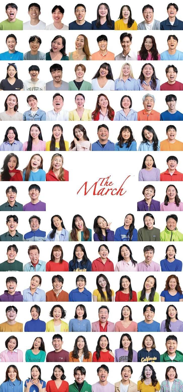 본문 이미지 - 뮤지컬 '더 마치' 출연진 이미지(더 마치 제공)