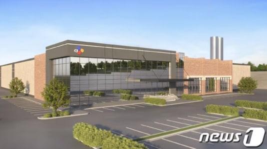본문 이미지 - CJ푸드빌이 미국 조지아주 홀카운티 게인스빌에 설립 중인 약 9만㎡ 규모의 공장 조감도. (CJ푸드빌 제공)