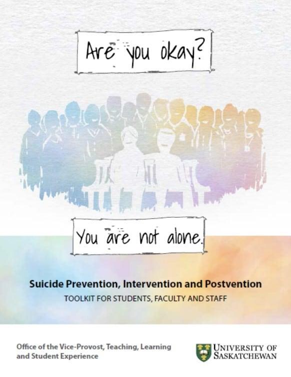 본문 이미지 - 대학 당국에서 자실에 관해 무관심한 태도를 보이는 가운데, 캐나다의 USask&#40;사스카츄원유니버스티&#41;에서는 자살 예방에 대한 다양한 프로그램을 시행하고 있다. 2024.06.05/ &#40;출처:USask 홈페이지&#41;
