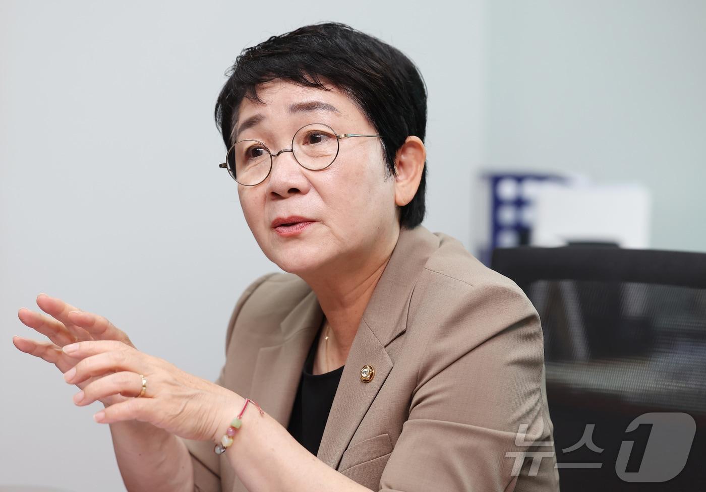 본문 이미지 - 박정현 더불어민주당 의원. /뉴스1 ⓒ News1 김민지 기자