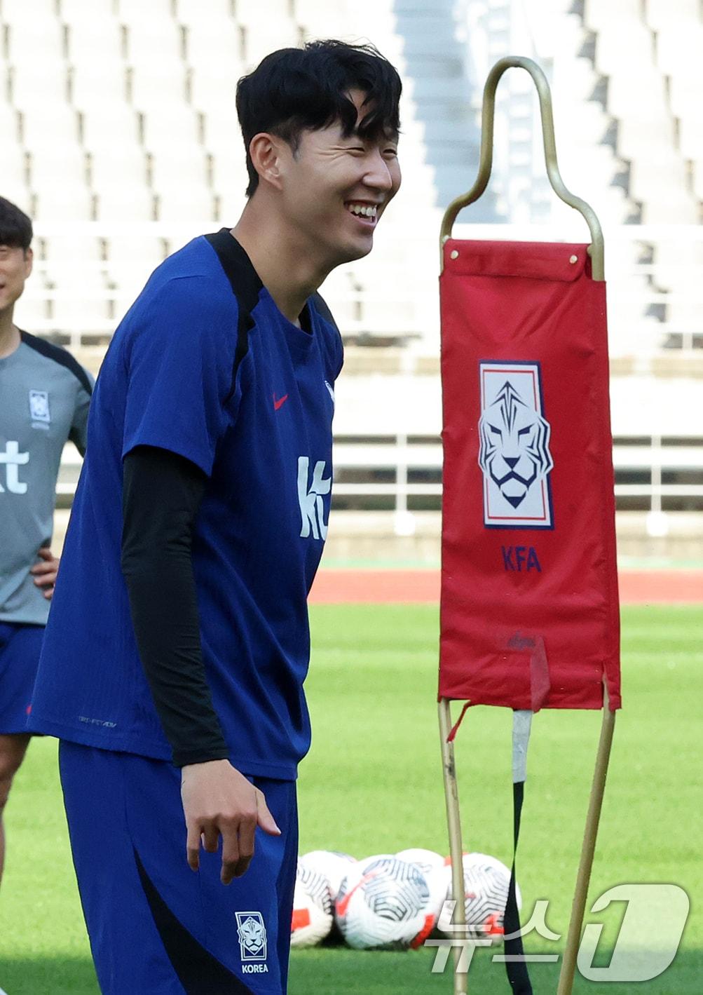 본문 이미지 - 대한민국 축구대표팀 손흥민2024.6.9/뉴스1 ⓒ News1 김진환 기자