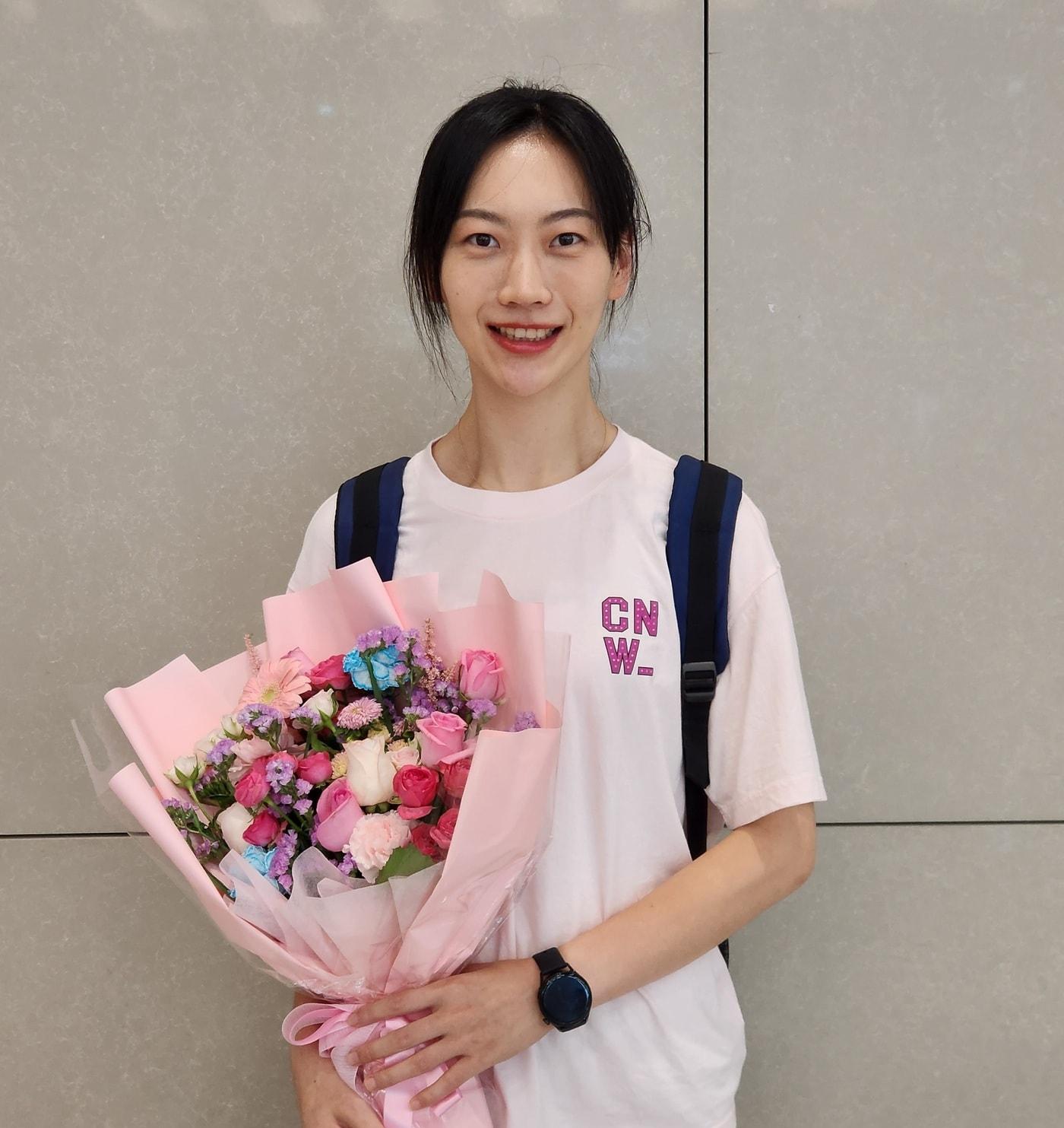 본문 이미지 - 여자 프로배구 흥국생명의 황루이레이. (흥국생명 제공)