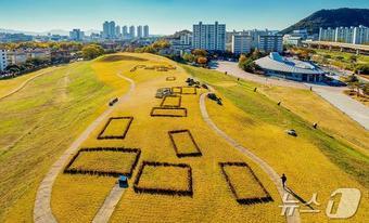 본문 이미지 - 김해대성동고분군 전경.(김해시 제공)