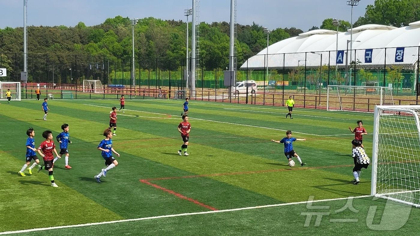 지난해 생거진천배 전국 유소년 축구대회.(진천군 제공)/뉴스1