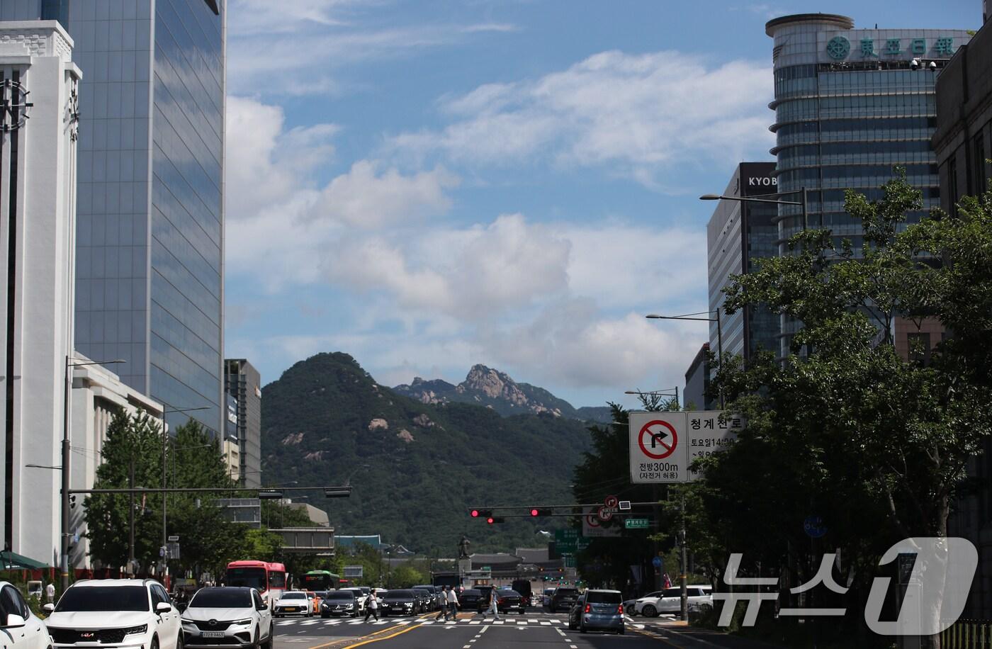  10일 오전 서울 중구 세종대로. /뉴스1 ⓒ News1 오대일 기자