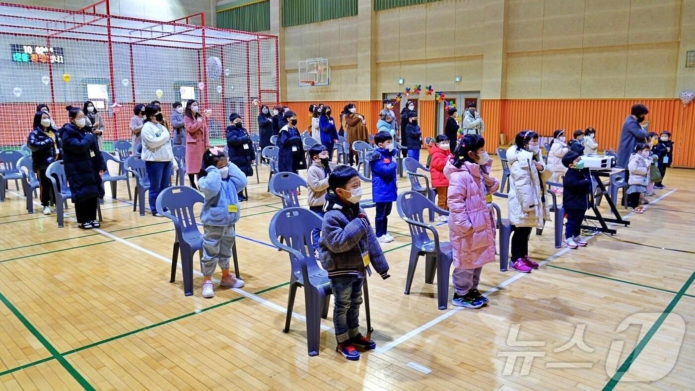 2022년 3월 강원 영월군 신천초교 입학식 자료사진. (뉴스1 DB)