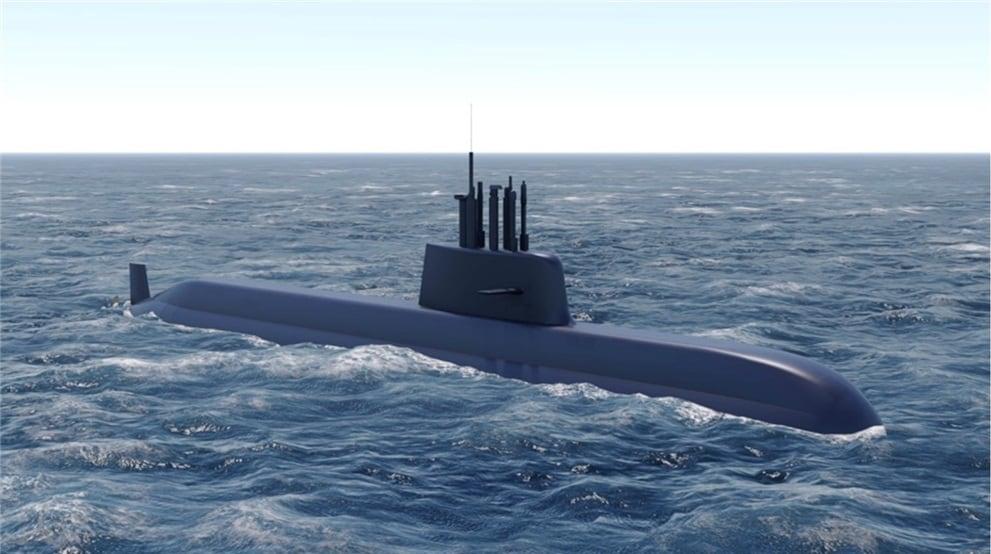 본문 이미지 - 장보고-Ⅲ 배치(Batch·유형)-Ⅱ 2번함 가상 이미지.(방위사업청 제공)