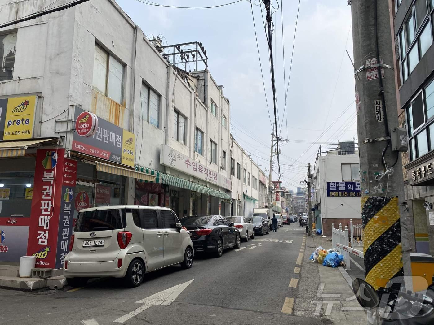 본문 이미지 - 신림종합시장 전경.(관악구청 제공)