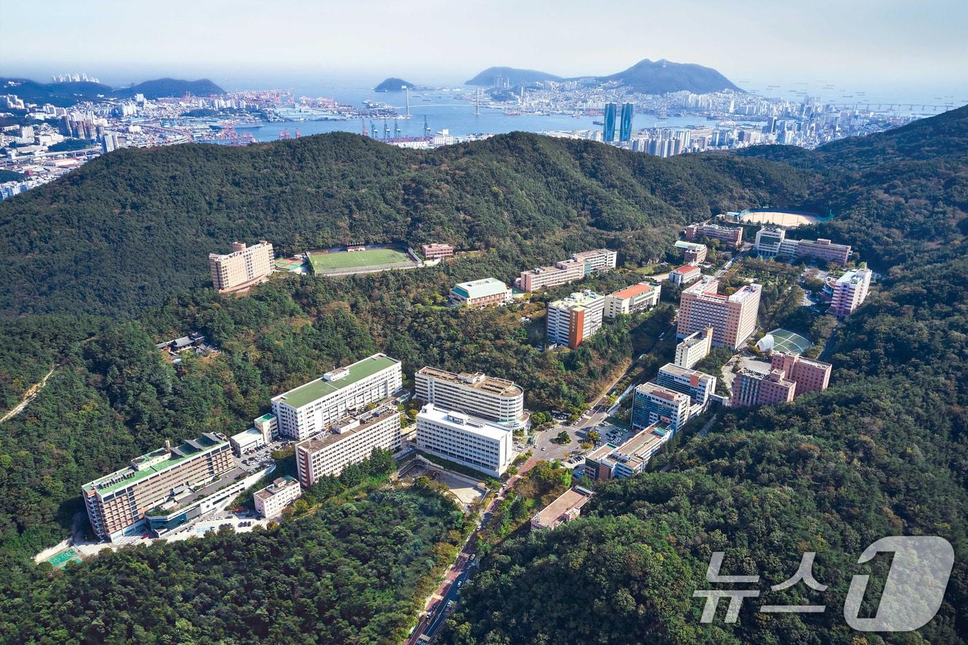 부산 동의대학교 전경. &#40;동의대 제공. 재판매 및 DB 금지&#41;