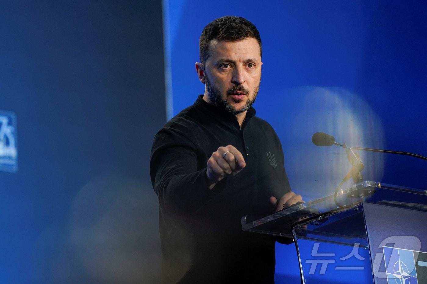 본문 이미지 - 볼로디미르 젤렌스키 우크라이나 대통령. ⓒ 로이터=뉴스1 ⓒ News1 권진영 기자