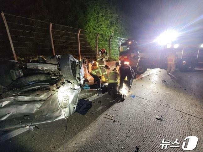 본문 이미지 - 사고 현장. (경기도소방재난본부 제공)