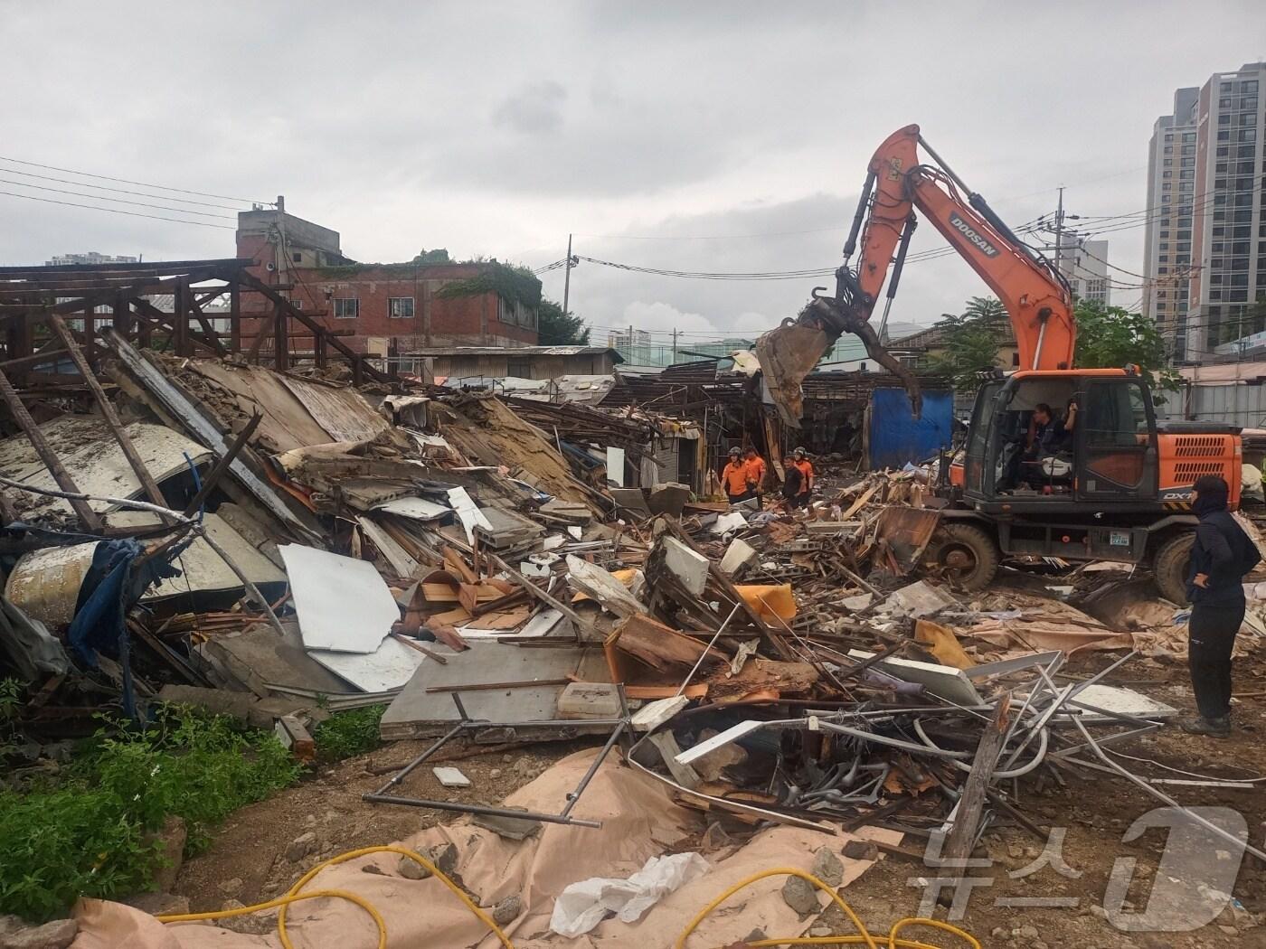 본문 이미지 - 사고 현장. (경기도소방재난본부 제공) 2024.7.16/뉴스1