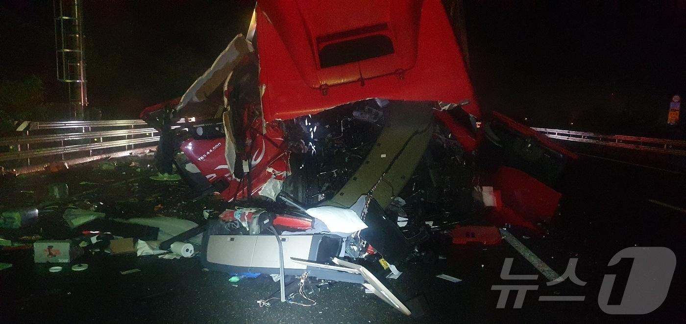 사고 현장(독자제공).