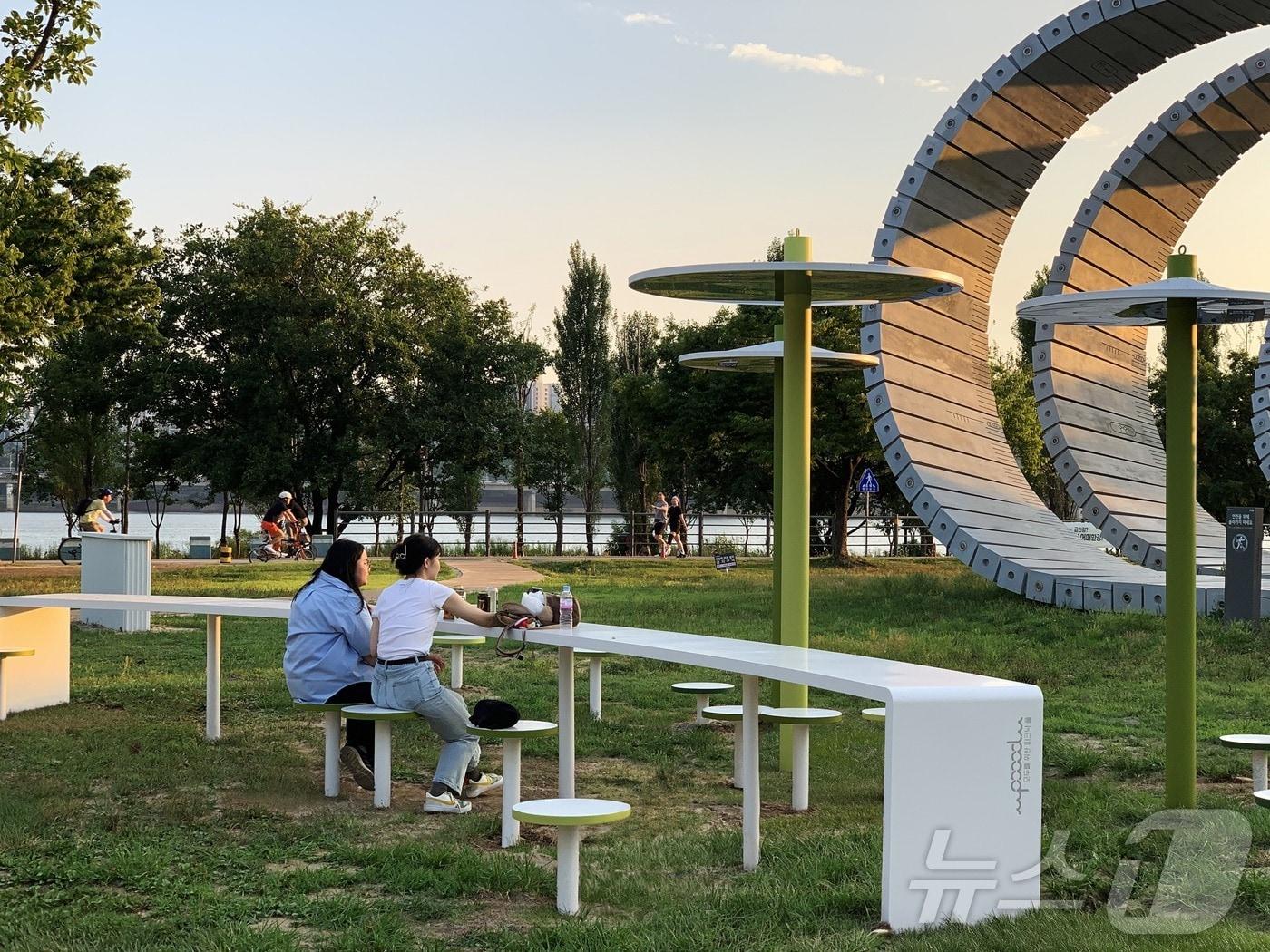 본문 이미지 - 피크닉 공간 조성도. (서울시 제공)ⓒ 뉴스1