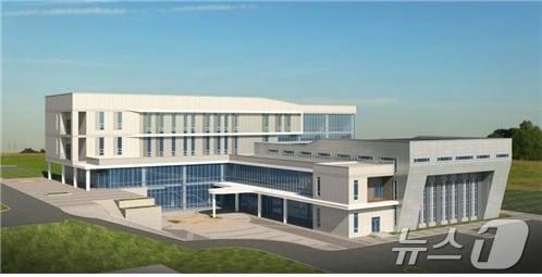 본문 이미지 - 국정원이 공개한 K-사이버훈련원 조감도.(국정원 제공)