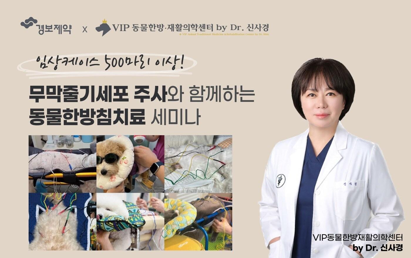 신사경 수의사가 강의하는 '동물한방침치료 세미나'가 8월 2일 온라인으로 진행된다(인벳츠 제공). ⓒ 뉴스1