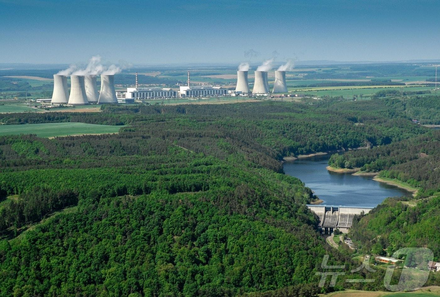  체코 신규원전 예정부지 두코바니 전경. (한국수력원자력 제공)/뉴스1