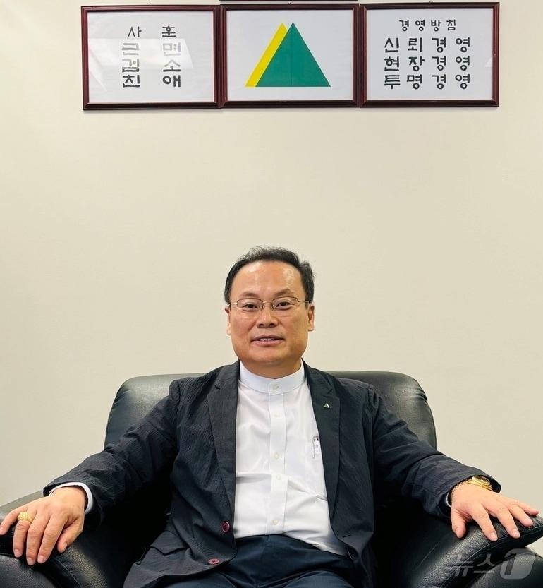 본문 이미지 - 하재득 현대건설 카타르 지사장.