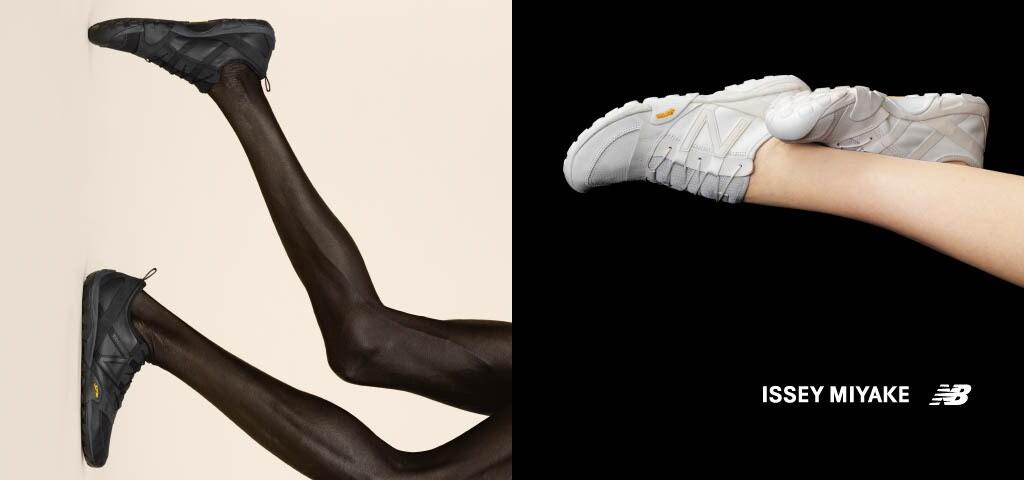 본문 이미지 - 뉴발란스는 이세이 미야케(ISSEY MIYAKE)와 협업한 'MT10O' 스니커즈를 출시한다.(뉴발란스제공)