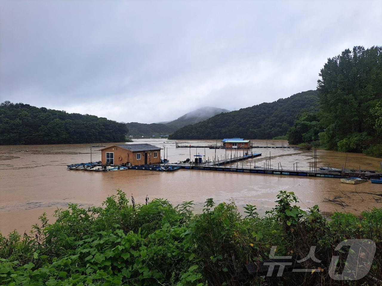 본문 이미지 - 고삼저수지.(경기도소방재난본부 제공)