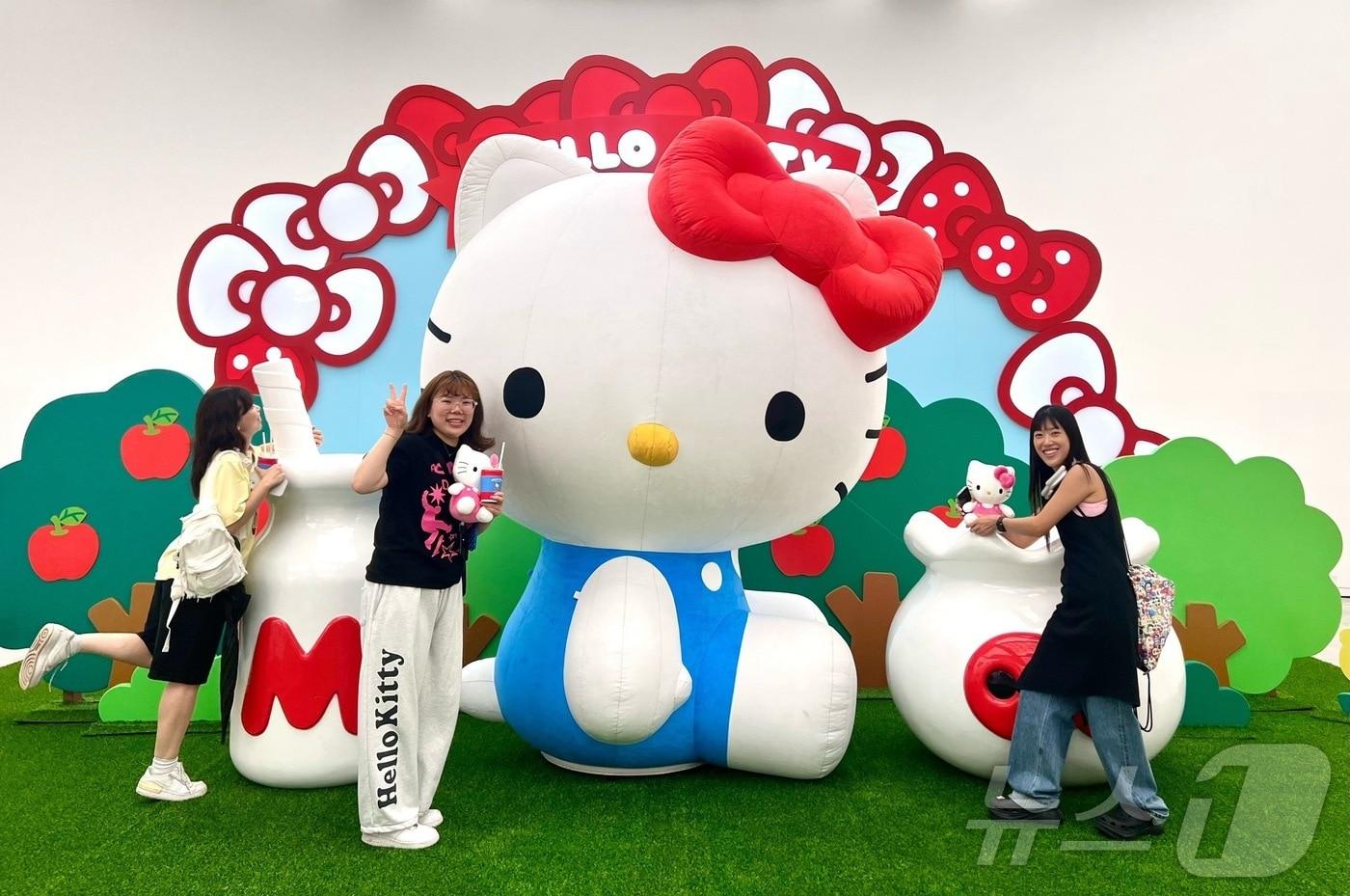 헬로 키티 팝업.(신세계 센텀시티 제공) 