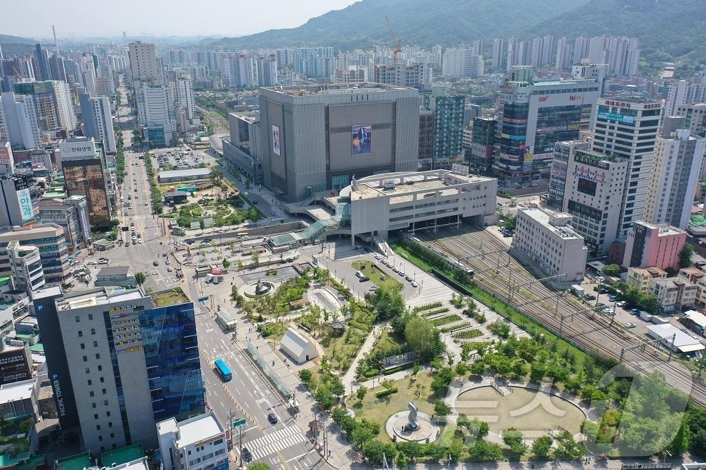 본문 이미지 - 의정부역 역전근린공원 일대.