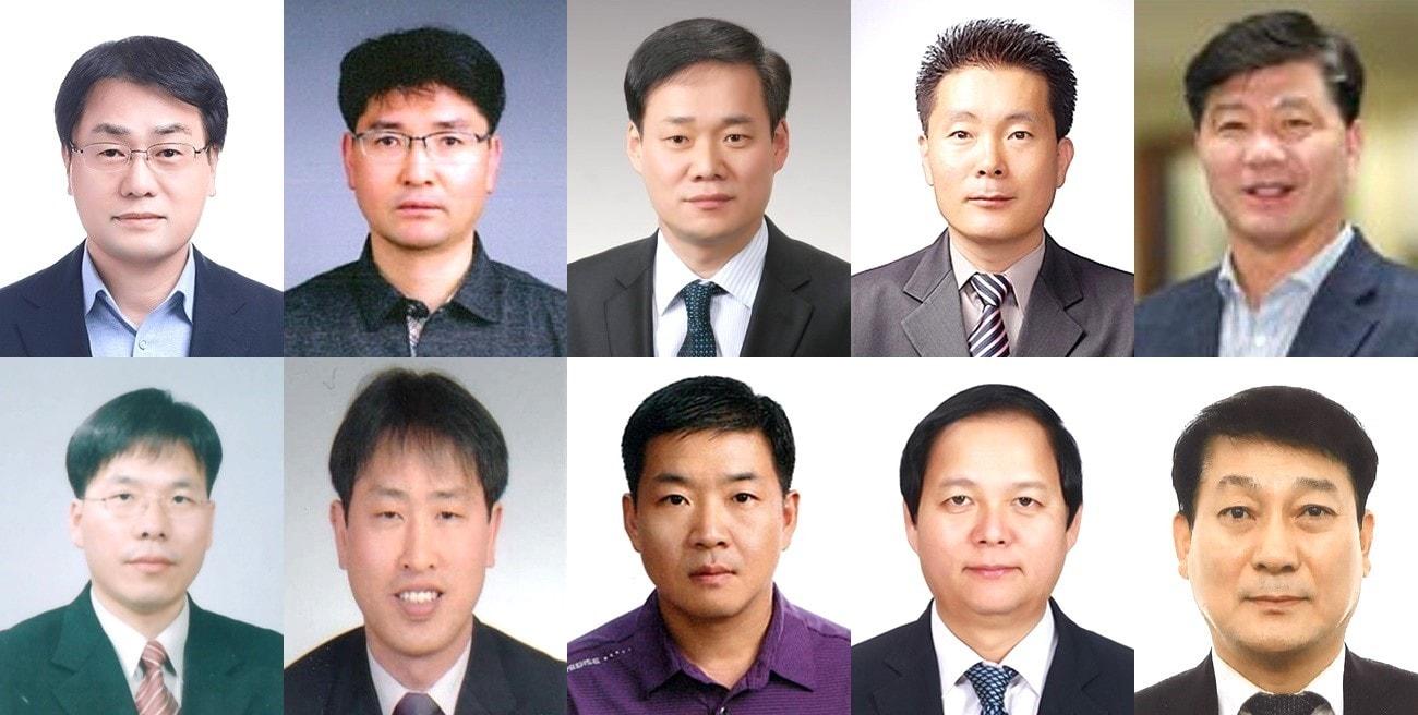 본문 이미지 - 위쪽 왼쪽부터 이강준 부이사관, 최현창 서기관, 한병삼 서기관, 김종삼 서기관, 김용삼 서기관, 아래 왼쪽부터 김재화 서기관, 국승철 서기관, 이영섭 서기관, 강세권 서기관, 심규문 서기관./뉴스1