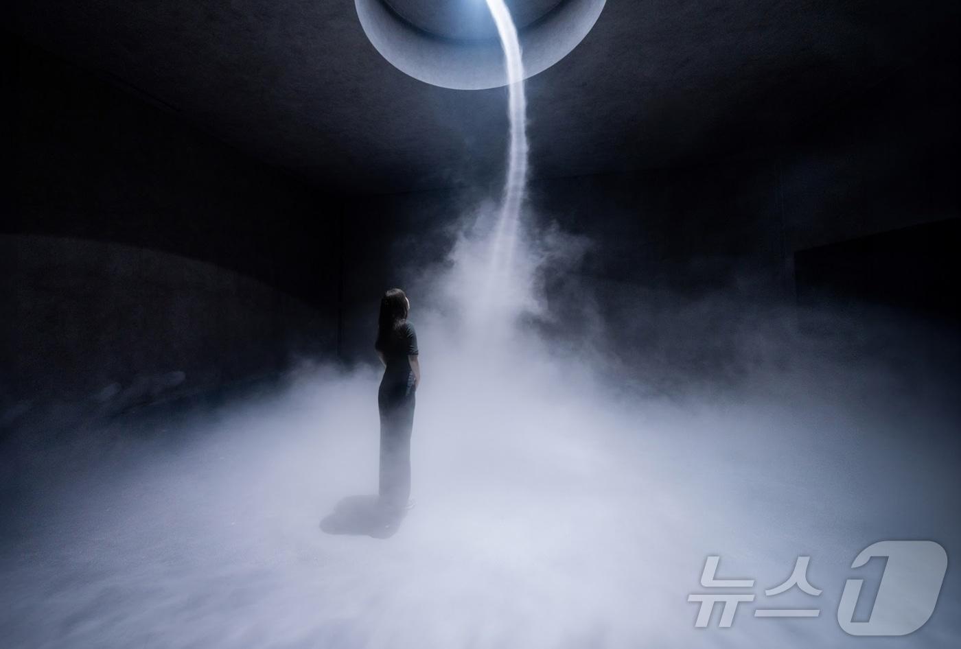 아르떼뮤지엄 부산 미디어아트 '토네이도'(아르뗴뮤지엄 제공)