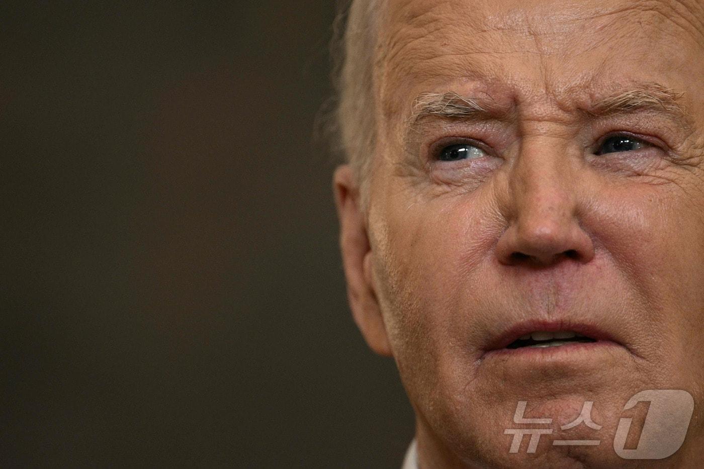 본문 이미지 - 조 바이든 미국 대통령이 지난 5월 31일 워싱턴 백악관에서 중동 사태 관련 연설을 하고 있다. 바이든 대통령은 21일 (현지시간) 민주당 대선 후보직에서 사퇴하겠다고 발표하며 카멀라 해리스 부통령의 후보 승계를 지지한다고 밝히고 있다. 2024.07.22 ⓒ AFP=뉴스1 ⓒ News1 우동명 기자