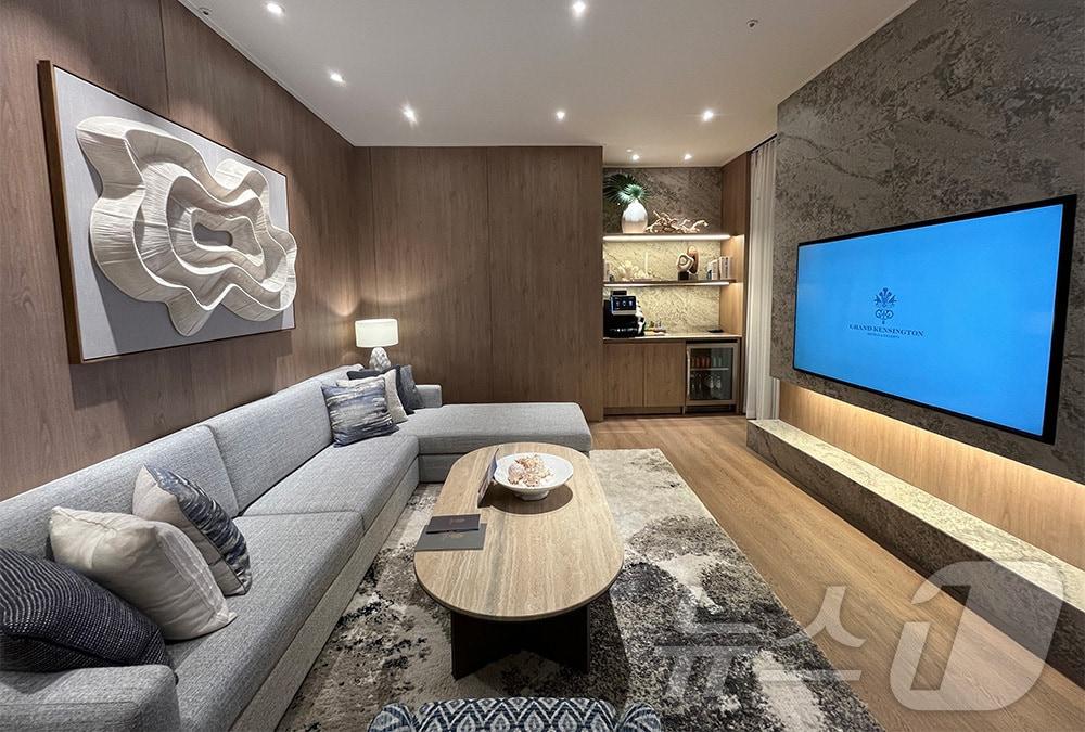 본문 이미지 - 이랜드파크가 운영하는 그랜드 켄싱턴 멤버스 클럽 서귀포점.(이랜드파크 제공)