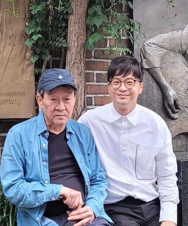 본문 이미지 - 故김민기(왼쪽), 박학기/사진=박학기 인스타그램 갈무리