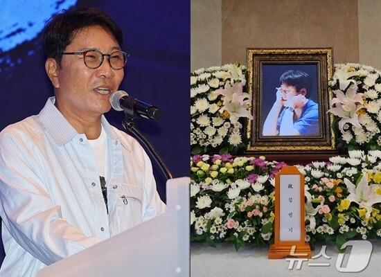 본문 이미지 - 이수만, 故 김민기(학전 제공)