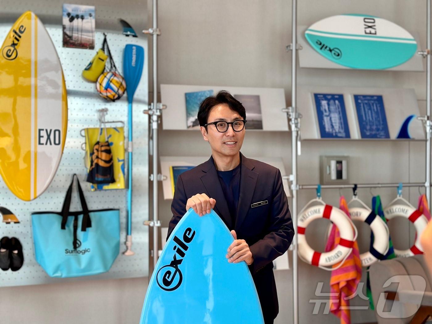 본문 이미지 - 서광일 L7 해운대 총지배인 ⓒ News1 윤슬빈 기자