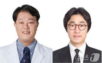 본문 이미지 - 왼쪽부터 중앙대광명병원 순환기내과 정영훈 교수, 은평성모병원 순환기내과 권오성 교수. (중앙대광명병원 제공)