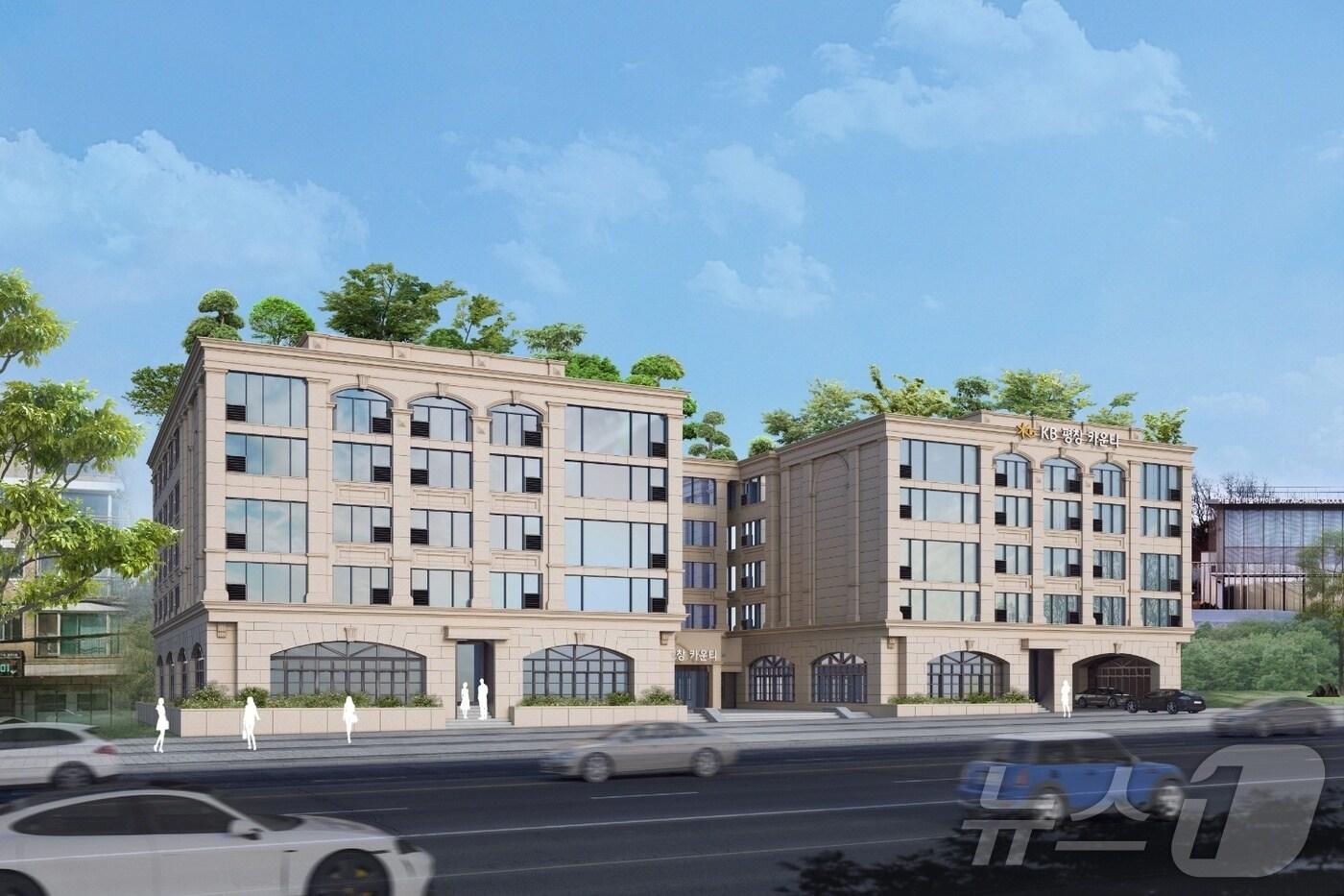 KB골든라이프케어 ‘KB 평창 카운티’ 조감도/사진제공=KB라이프