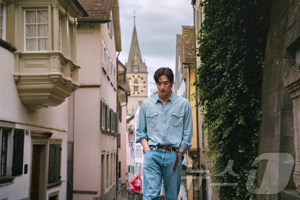 본문 이미지 - 2024-2025년 스위스 프렌즈로 위촉된 배우 노상현(스위스정부관광청 제공)