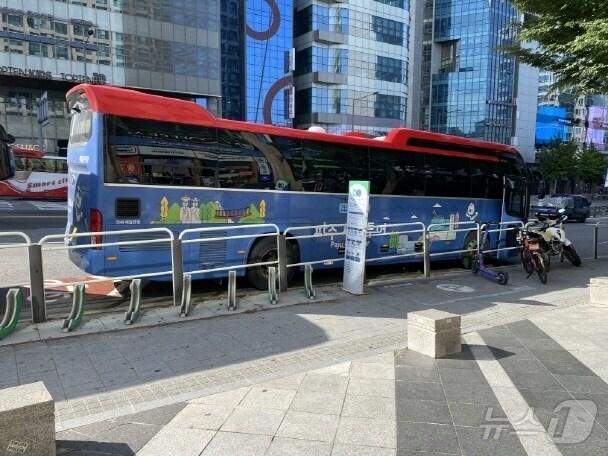 본문 이미지 - 파주 시티투어 버스. &#40;파주시 제공&#41;